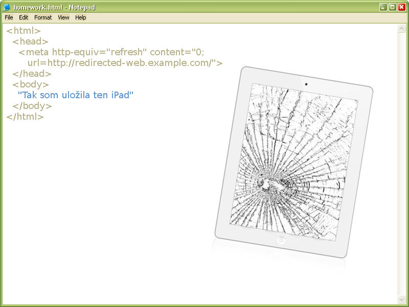 Editovanie HTML v iPade :)