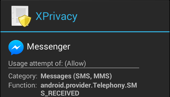 XPrivace-catching-FB-Messenger-SMS_RECEIVED-notification